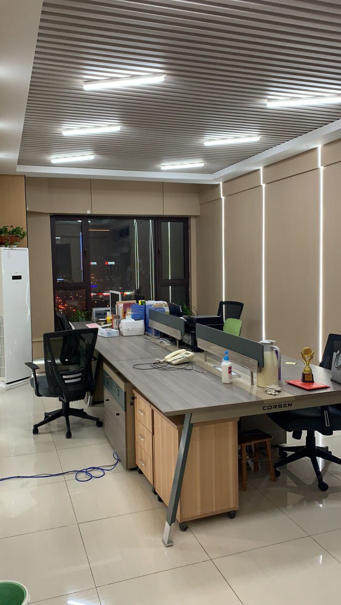 PVC統合壁パネル 環境に優しい室内背景壁 0