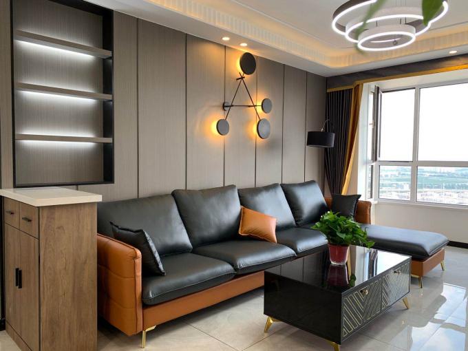 PVC統合壁パネル 環境に優しい室内背景壁 1