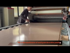 木材穀物 室内装飾用PVC壁面 WPC室内竹炭壁面