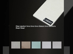 最小主義の現代室内装飾のOusheTvの背景の生地はタケ木炭木ベニヤを織った