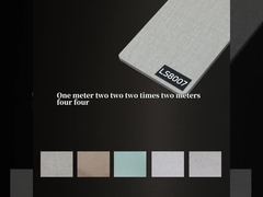 工場価格は色およびサイズ ポリ塩化ビニールの生地のタケ木炭繊維木ベニヤのパネルをカスタマイズした