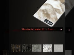 モダン・ラグジュアリー・スタイル インテリア装飾 高光沢 大理石 バンブー 木炭 木材フェニール