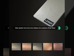 工場直販 装飾用品 塗料のない金属 竹 木炭 木材のファニヤパネル