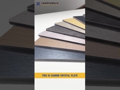 カーボン結晶プレート 3Dプリント 模様付き背景壁