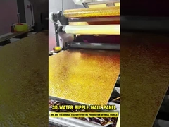 3Dの水波壁パネル