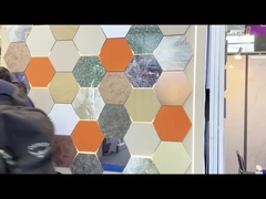 バンブー木製の壁パネル