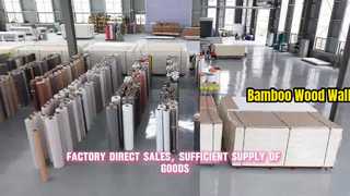 竹木材大理石壁パネル