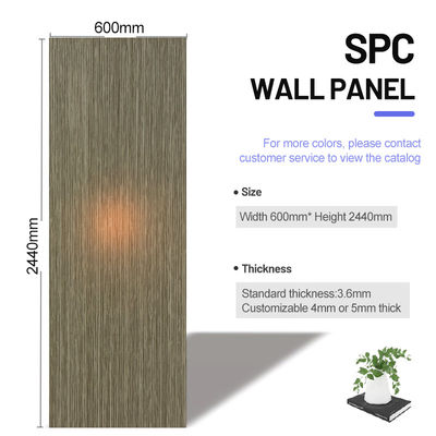 SPC Wall Panel Bathroom Wall Board Waterproof And Flame Retardant Eco-friendly Interior Decorative Panels