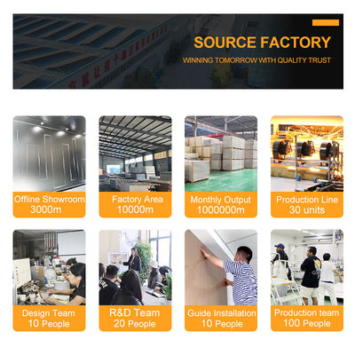 SPC Wall Panel Bathroom Wall Board Waterproof And Flame Retardant Eco-friendly Interior Decorative Panels