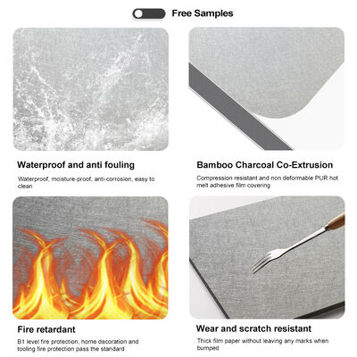 New Design Metal Wall Panel Bamboo Charcoal Wood Wall Panel For Interior Wall Decoration