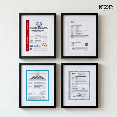 High Quality Metal Mosaic Wall Panel Bamboo Fiber Wall Panel Wood Veneer For Commercial Space