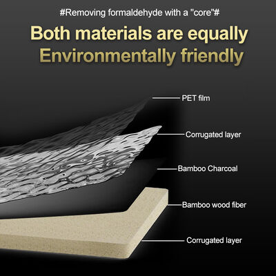 3D Water Ripple Series KTY Club Ceiling & Wall 5mm/mm Decorative Board Bamboo Charcoal Wall Board