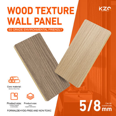 wood texture wall panel Bamboo Charcoal Wood Veneer For Indoor Decorative Ceiling