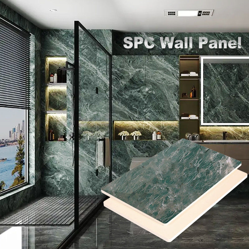Waterproof Stain Resistant Eco - Friendly Home Decor Tile SPC Wall Panel
