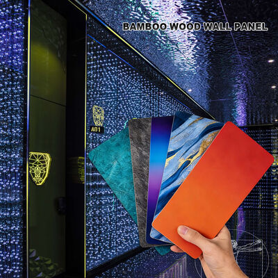 現代のOEMデザイン 1220x2440 UV大理石シート PVC プラスチック大理石壁パネルボード 室内用