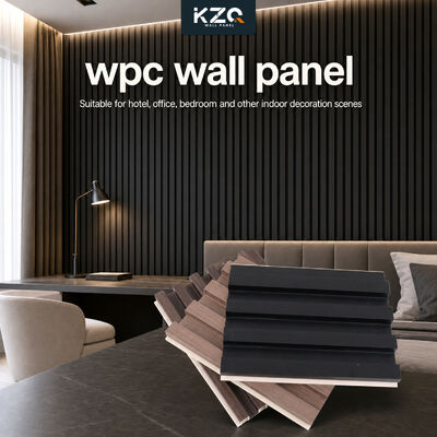 環境に優しい竹繊維3D壁面 内装用WPC壁面